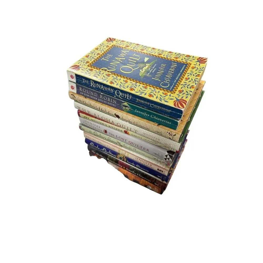 Elm Creek Quilts Book Lot of 11 Jennifer Chiaverini Hardcover & Paperback Mixed